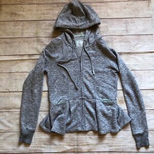 Gray Zip Up Sweatshirt